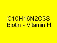 Vitamin H - Biotin pure