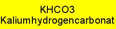 Potassium hydrogen carbonate food