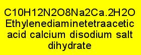 Ethylendiamin-tetraessigsäure Calcium di-Natriumsalz Dihydrat rein