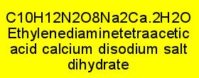 Ethylenediaminetetraacetic acid calcium di-sodium salt dihydrate pure