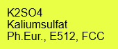 Potassium sulfate, FCC