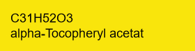 Vitamn E acetate - DL-alpha-Tocopheryl acetat on excipient 50%