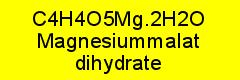 Magnesium malate trihydrate pure