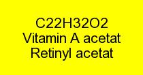 Vitamin A acetate - Retinyl Acetate nominally 500,000IU on the carrier