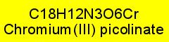 Chromium(III) picolinate pure