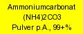 Ammonium carbonate p.a.