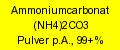 Ammoniumcarbonat p.A.