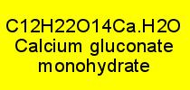 Calciumgluconat Monohydrat rein