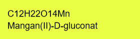 Manganese gluconate pure