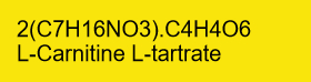 L-Carnitine-L-tartrate pure