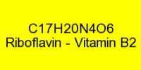 Vitamin B2 - Riboflavin rein