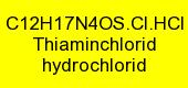 Vitamin B1 - Thiamin