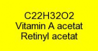 Vitamin A acetat - Retinylacetat nominell 325.000IU am Träger
