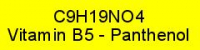 Vitamin B5 - Panthenol rein