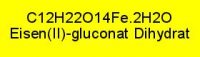 Iron(II) gluconate dihydrate pure