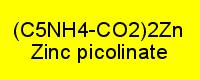 Zinc picolinate pure
