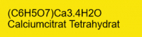 Calciumcitrat Tetrahydrat rein